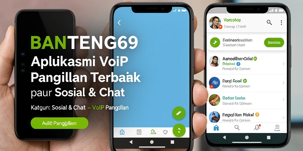 Antarmuka BANTENG69 yang intuitif untuk VoIP Panggilan.